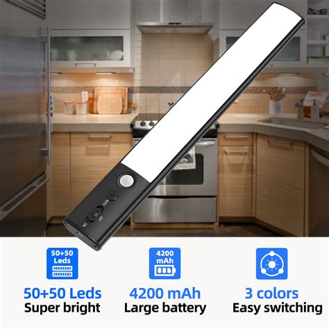 Motion Sensor Battery Strip Lights