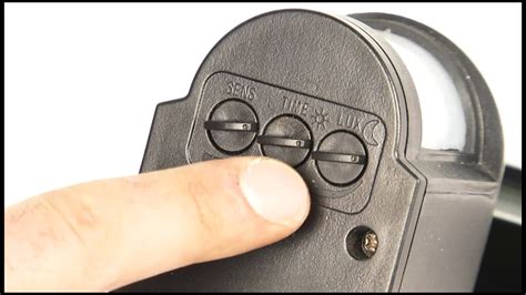 Motion Sensor Light Dials