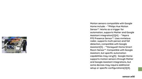 Motion Sensor Works With Google