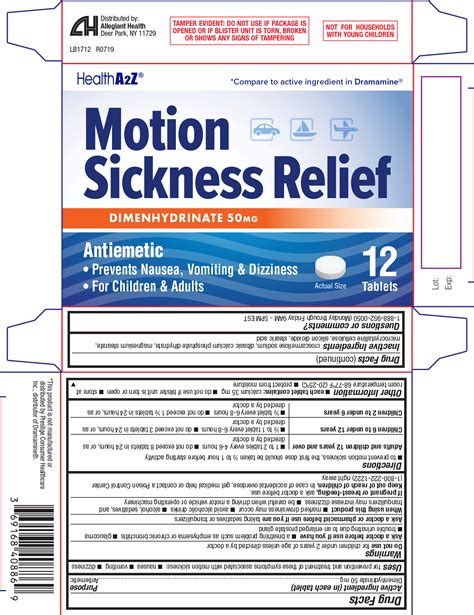 Say Goodbye to Nausea: Top Motion Sickness Medications to Save Your Journey