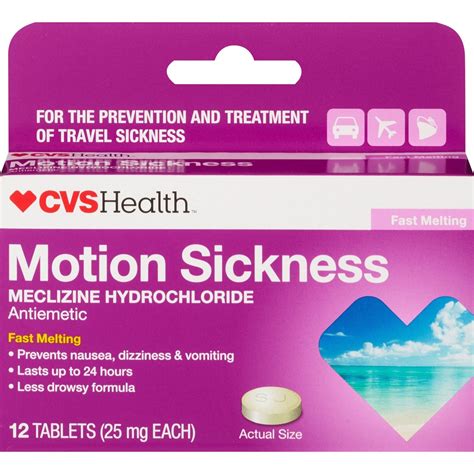 Motion Sickness Tablets Priceline