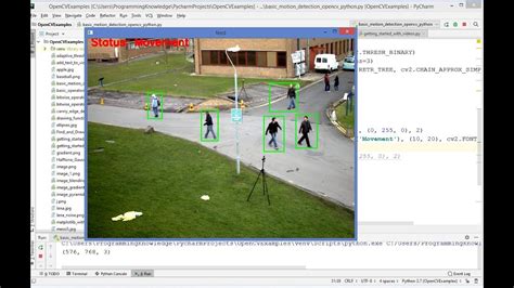 Motion Tracking With Opencv