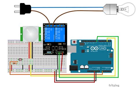 Motion-Activated Night Light Using Arduino