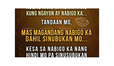 Motivational Quotes For Students To Work Hard Tagalog Motto In Life Life