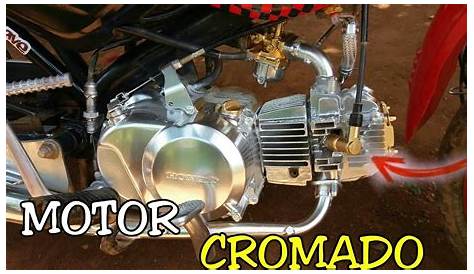 Motor Da Pop 100 Cromado DemaxDe