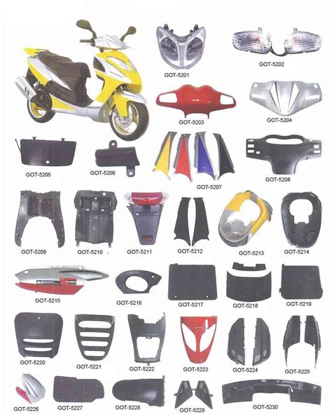 motor scooter spare parts