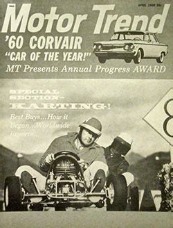 motor trend car of the year 1960