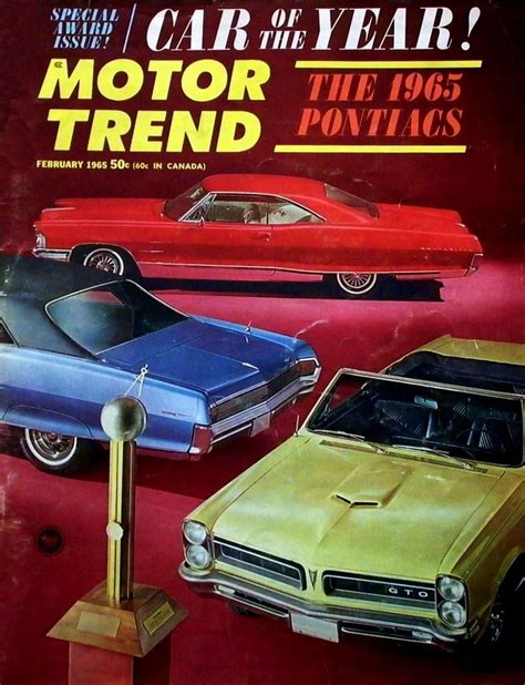 motor trend car of the year 1965