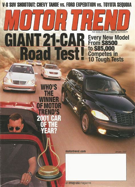 motor trend car of the year 2001