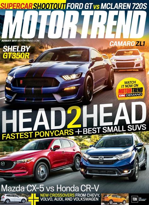 motor trend magazine subscription