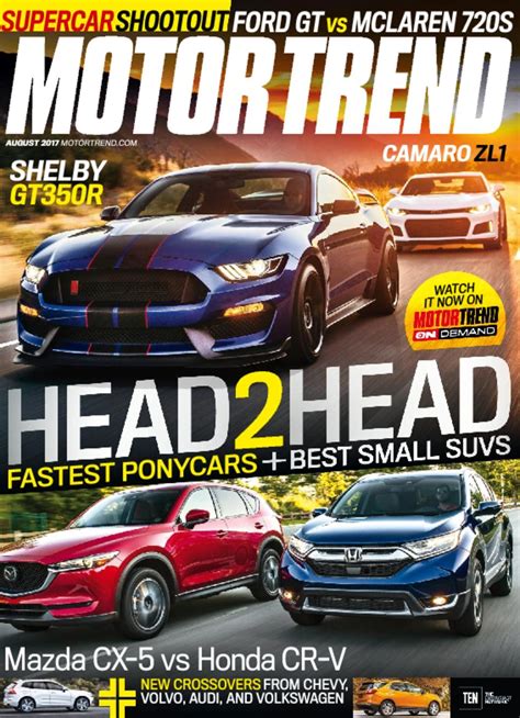 motor trend magazine tv