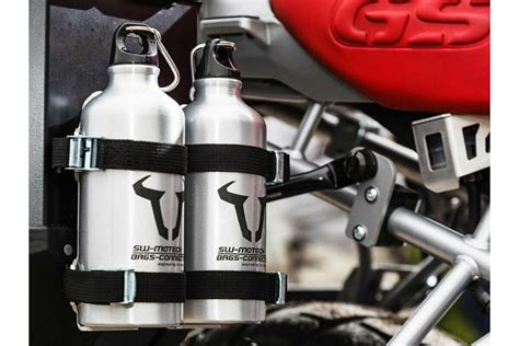 Leather Motorcycle Fuel Sling bottle holder carrier biker Etsy