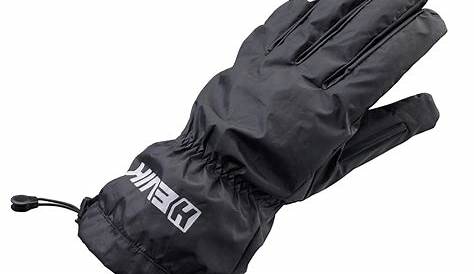 Spada 100% Waterproof Over Gloves Motorcycle Motorbike Overmitts Black