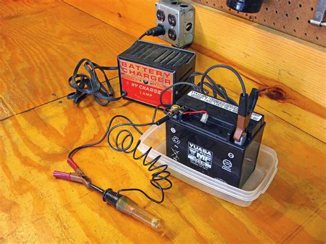 Motorcycle Battery Charging