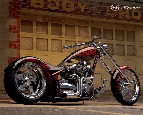 motorcycle chopper all star