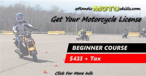 motorcycle course moncton nb
