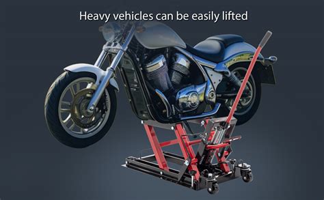 Motorcycle Jack Setup