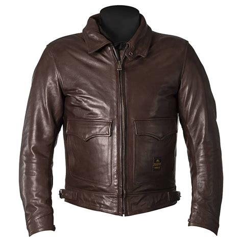 Motorcycle Jacket Brown