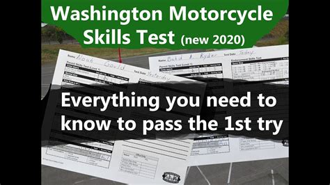 motorcycle license test wa