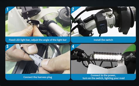 Motorcycle Light Bar Installation