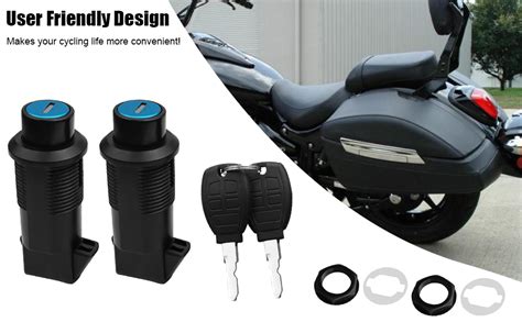 Motorcycle Saddle Bag Locks