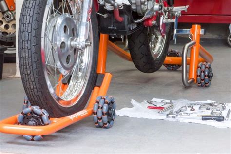 Motorcycle Stand Moveable