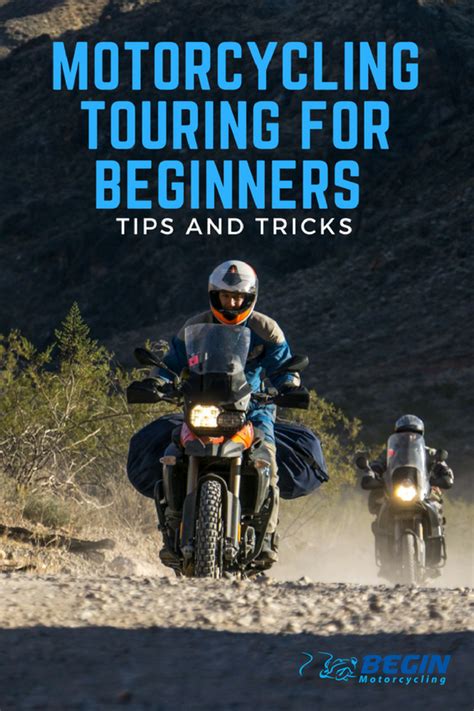 Motorcycle Touring Tips And Tricks