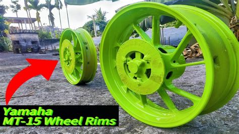 Motorcycle Wheel Paint