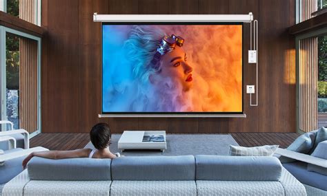 Motorized Video Projector Screen