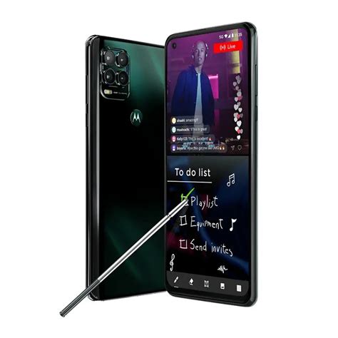 motorola android cell phone with stylus pen