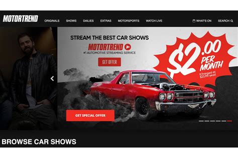 motortrend on demand shows