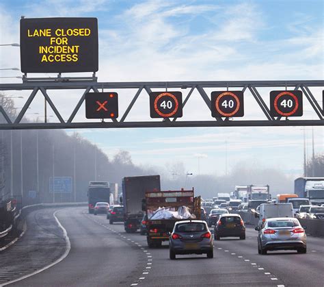 motorway closures next week