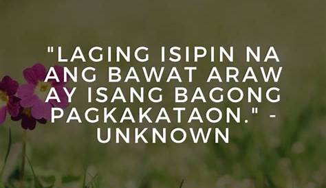 Inspirational Quotes Tagalog Tungkol Sa Pangarap - Feathery Minion