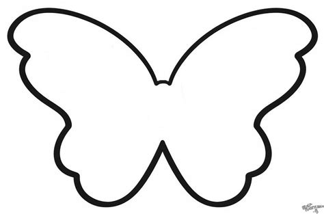 motyl żołty szablon