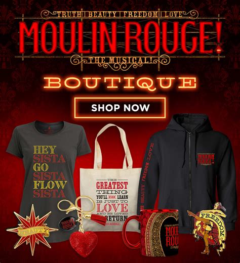 moulin rouge broadway merchandise