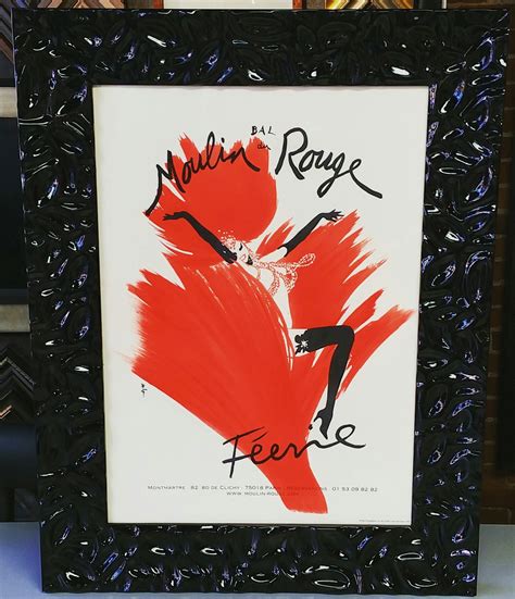 moulin rouge framed art