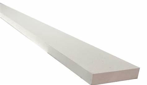 Moulure en PVC, blanc, L 200 x H 4 x P 2.5 cm Leroy Merlin