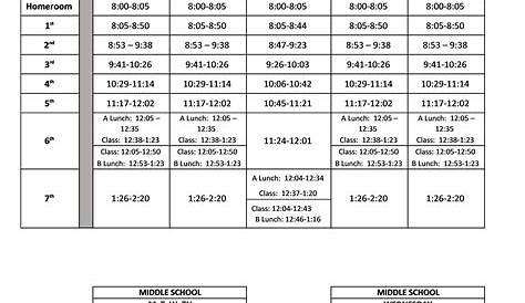 Mount Tahoma High School Bell Schedule