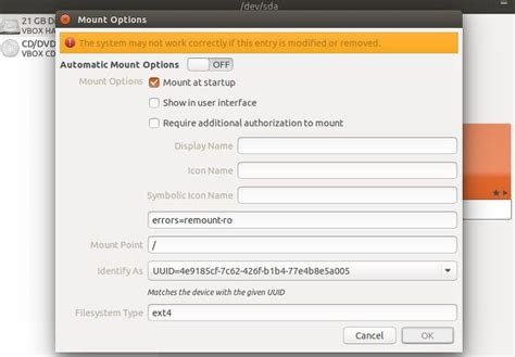 Mount Disk To Folder Ubuntu