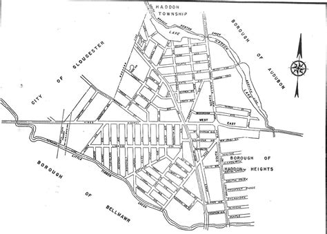 Mount Ephraim Zoning Map