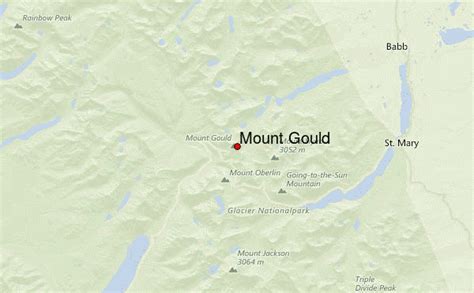 Mount Gould Map
