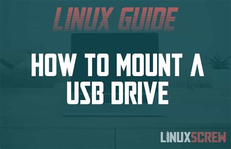 Mount Linux To Usb