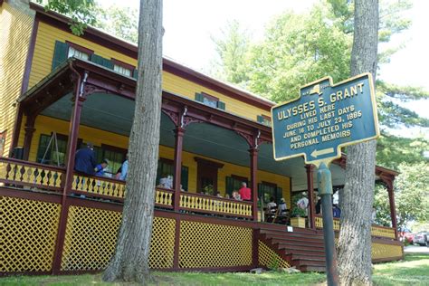Grant's Cottage Last home of President Ulysses S Grant Mount