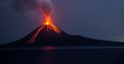mount ruang volcano