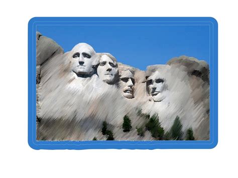 Mount Rushmore Stickers