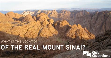 mount sinai biblical significance