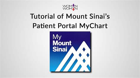 mount sinai doctors patient portal