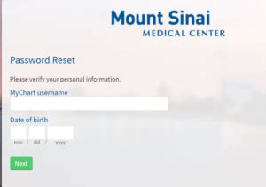 mount sinai patient login