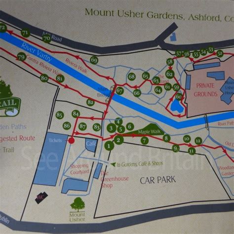 Mount Usher Map