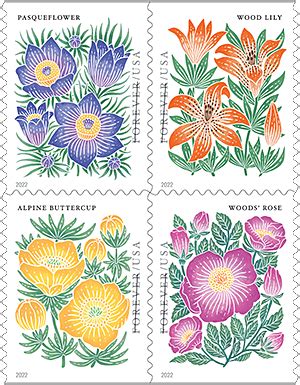 Mountain Flora Stamps: A Celebration Of Nature's Beauty